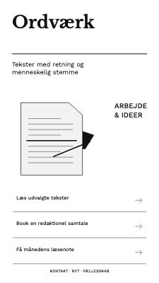 Ordværk