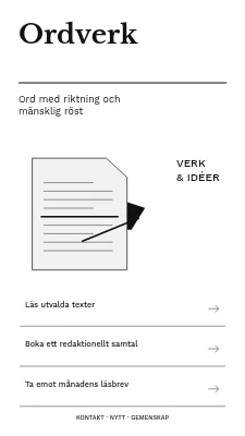 Ordværk