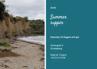 Summer supper on Ærø