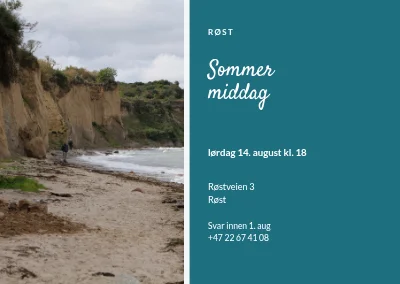Summer supper on Ærø