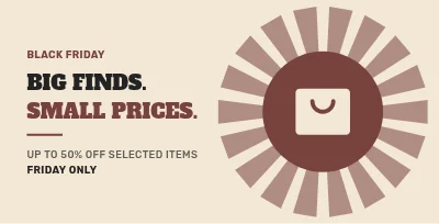 Black Friday – Retro character