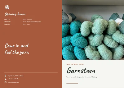 Yarn shop and knitting café