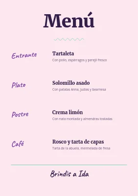 Página 2 de Menú de confirmación — polaroids pastel