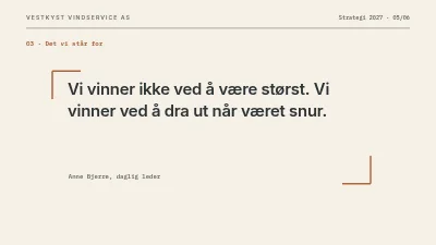 Side 5 av Strategi 2027 — vindservice
