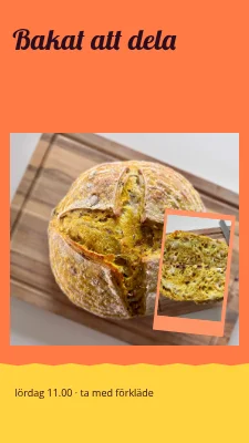 Bakat att dela · soligt kafé