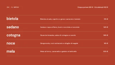 Pagina 4 di Concept di menu — menu invernale