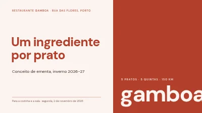 Conceito de menu — menu de inverno
