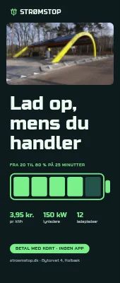 Roll-up til ladestandere — lad op, mens du handler