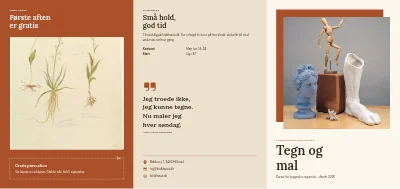 Kunstskolens tegne- og malekurser