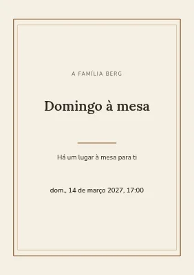 Página 1 de Jantar de domingo