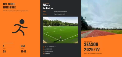 Sports club: season programme