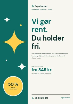 Rengøring i hjemmet i Vejle