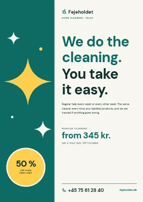 Home cleaning in Vejle