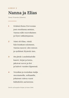 Sivu 2 – Hääsanavihko — postimerkki, Aarhus