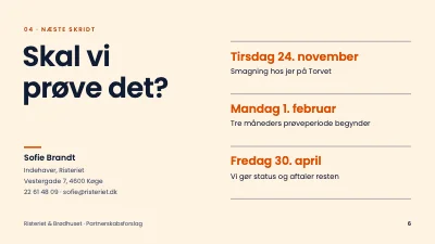Side 6 af Partnerskabsforslag — kaffe og bageri