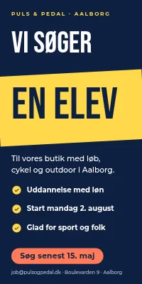 Dørplakat til butik — vi søger en elev i detail