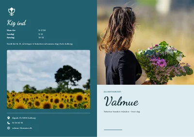 Blomsterhandel: buketter og abonnement