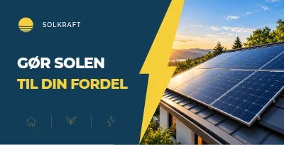 SOLKRAFT — Gør solen