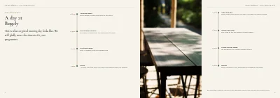 Pages 4–5 of Meeting packages for a conference hotel – 16 pages