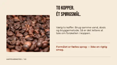 Side 2 af Kaffe med alle sanser