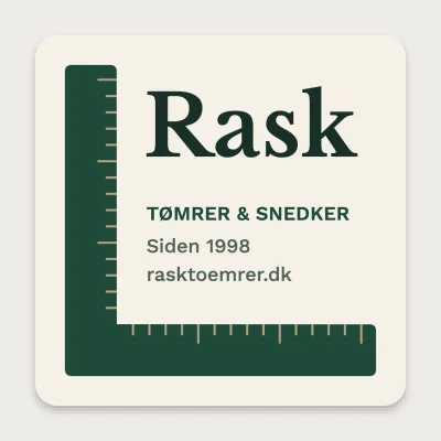 Tømrerens vinkel med mål