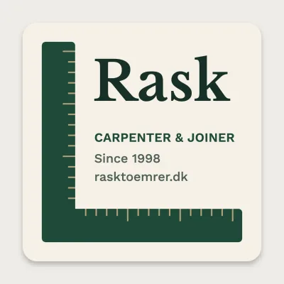 The carpenter’s square with marks