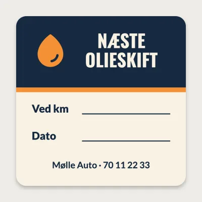Næste olieskift