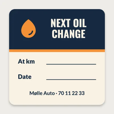 Next oil change