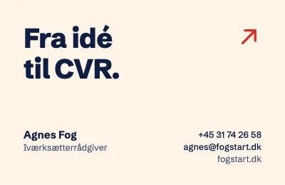 Fra idé til firma