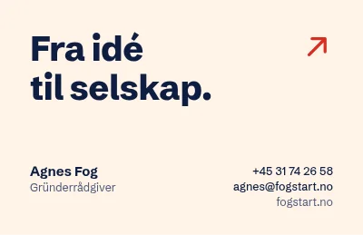 Fra idé til bedrift