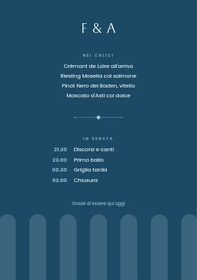 Pagina 2 di Menu di nozze — vetrate di chiesa, Sydhavn