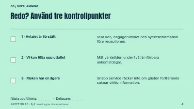 Sida 4 av En lugnare incheckning