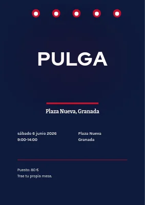 Mercadillo — pulgas de neón