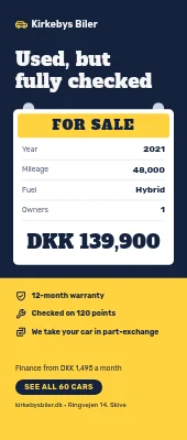 Used car dealer roll-up — checked and ready