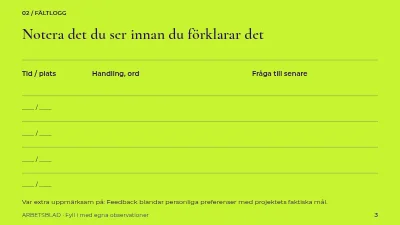 Sida 3 av En tydligare kreativ brief