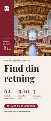 Roll-up til universitet — find din retning