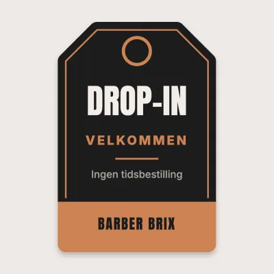 Drop-in-skiltet