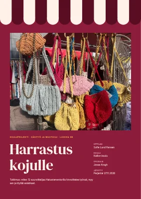 Koulutehtävä — design-markkinat