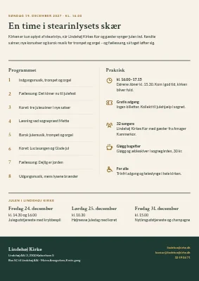 Side 2 af Julekoncert i kirken på Amager