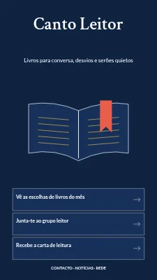 Cantinho de leitura