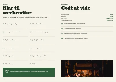 Side 10–11 af Velkomstbrochure for spejdergruppe – 12 sider