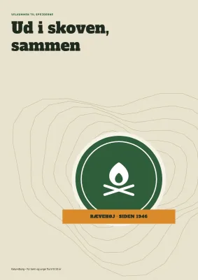 Velkomstbrochure for spejdergruppe – 12 sider