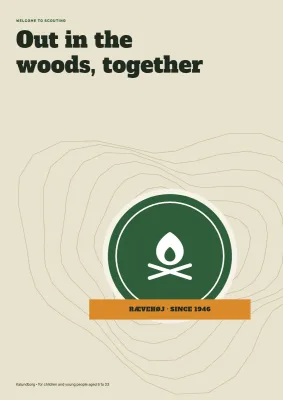 Welcome brochure for a scout group – 12 pages