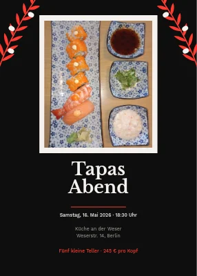 Tapas-Nacht in Nyborg
