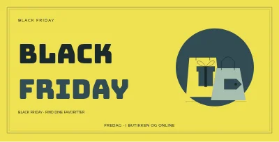 Black Friday – Festlig indramning
