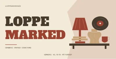 Loppemarked – Illustreret klassiker