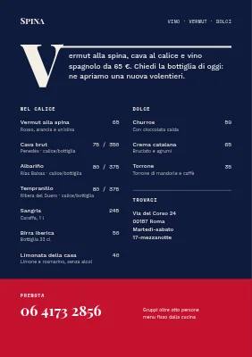 Pagina 2 di Menu tapas con capolettera