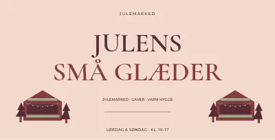 Julemarked – Typografisk statement