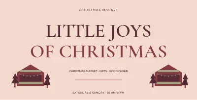Christmas market – Typographic statement