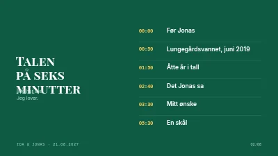 Side 2 av Bryllupstale med bilder